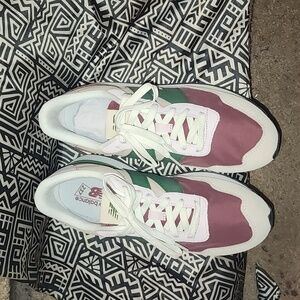 New Balance 237 burgundy, lilac and green women's size 11